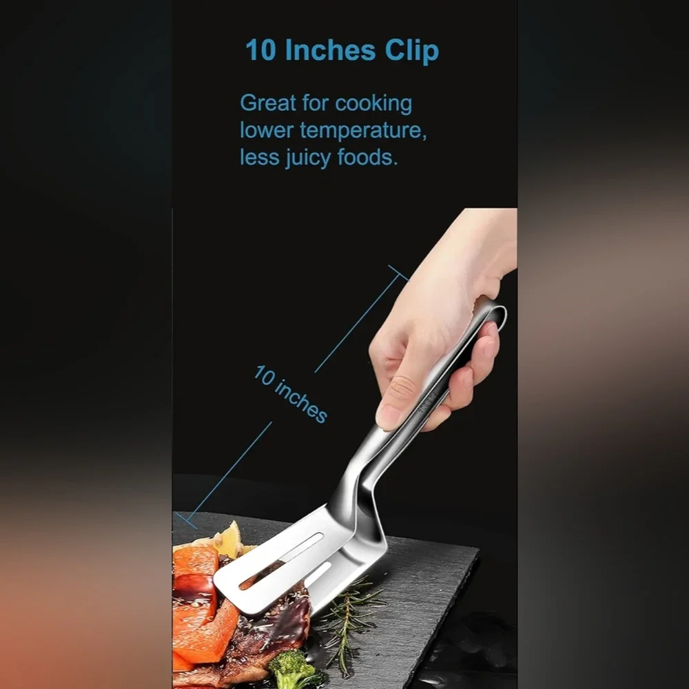 New Double Spatula - Stainless Steel